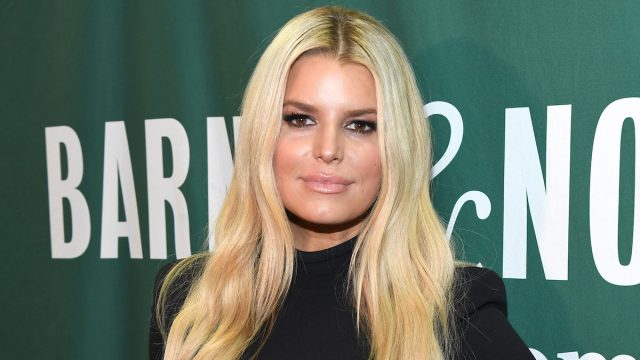 Jessica Simpson at Barnes & Noble Union Square in February 2020