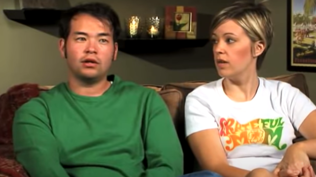 Jon and Kate Gosselin on "Jon & Kate Plus 8"