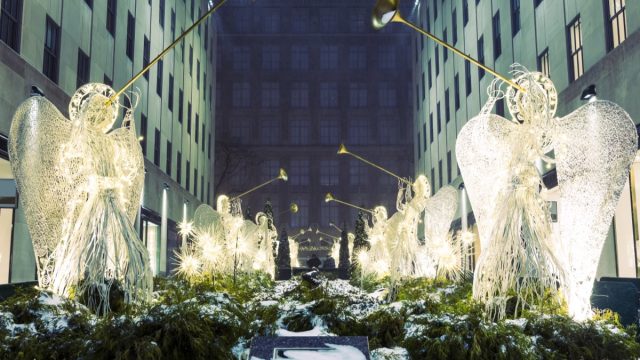 Christmas in New York.