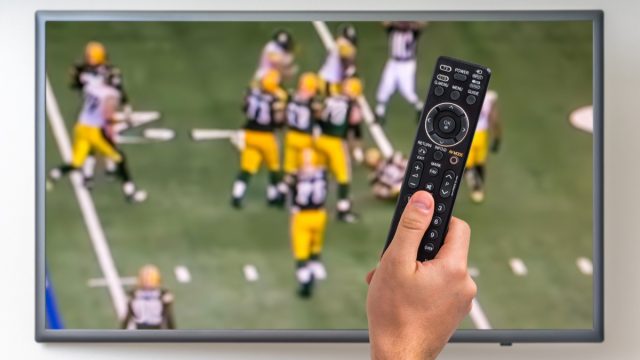 football on tv