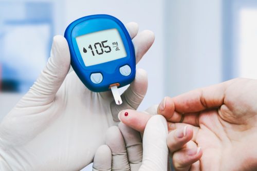 Checking sugar for Diabetes