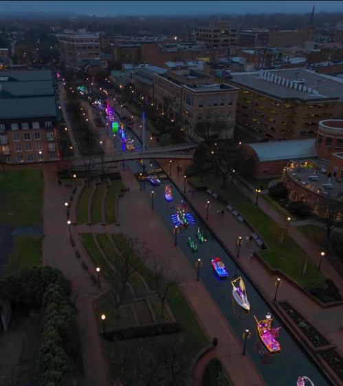 Carroll Creek Christmas Sailboats
