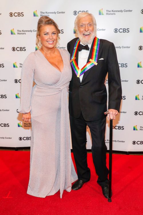 Arlene Silver and Dick Van Dyke at the Kenny Center Honors in 2021