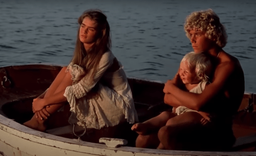 Brooke Shields and Christopher Atkins in "The Blue Lagoon"
