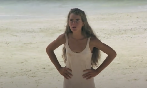 Brooke Shields in "The Blue Lagoon"