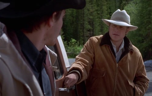 Heath Ledger in "Brokeback Mountain"
