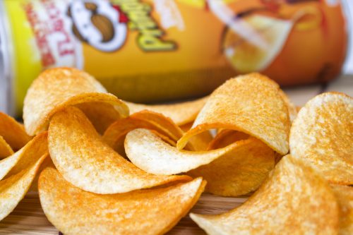 pringles in a can