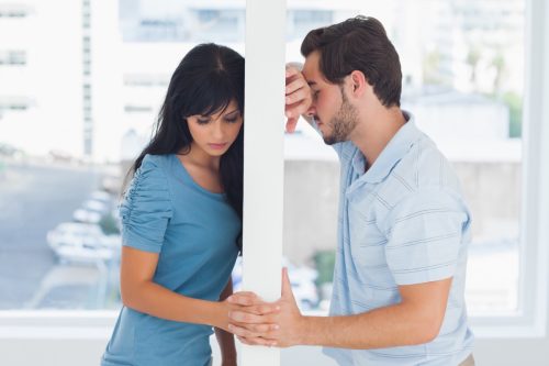 Couple Breaking Up