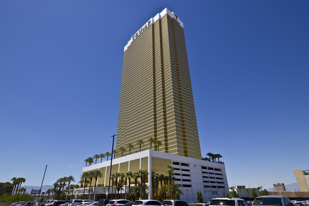 The Trump hotel in Las Vegas