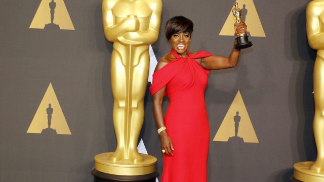 Viola Davis at the 2017 Oscars