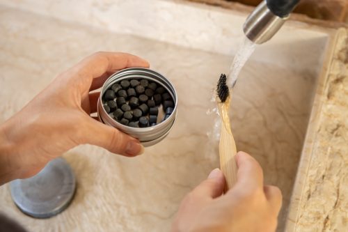 Black Toothpaste Tablets