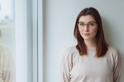 Skeptical Woman Thinking