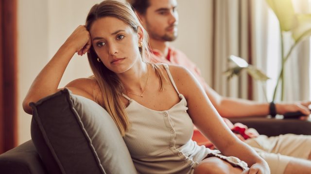 Unhappy,,Sad,And,Annoyed,Couple,After,A,Fight,And,Are