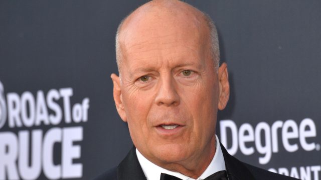 Bruce Willis at the Comedy Central Roast of Bruce Willis in 2018