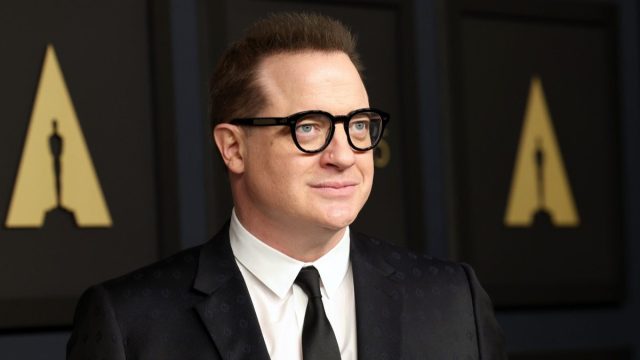 Brendan Fraser at the Oscar Nominees' Luncheon in 2023