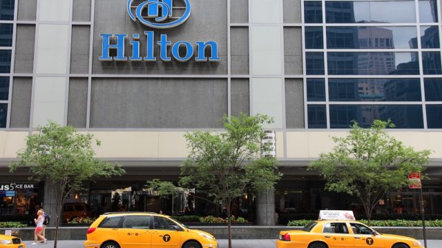 Hilton Hotel Exterior