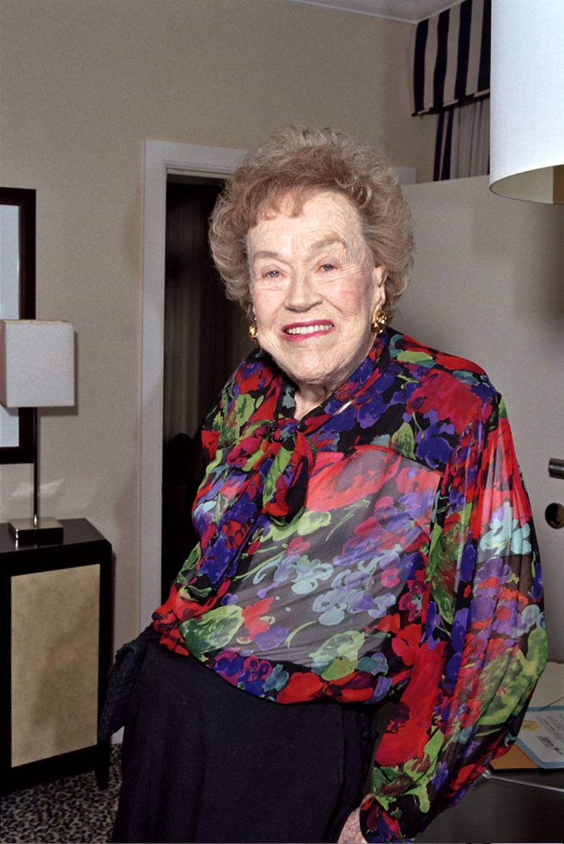 Julia Child in 2002