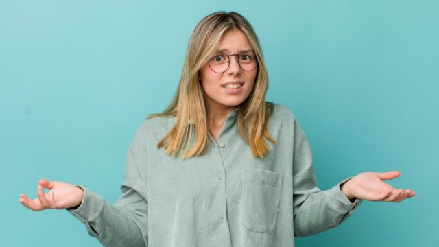 Woman Confused and Unsure