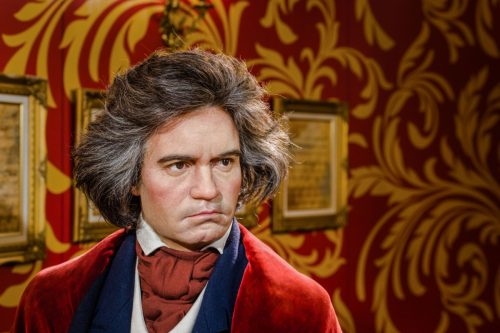 waxwork of beethovan