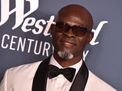 Djimon Hounsou at the 2020 Costume Designers Guild Awards