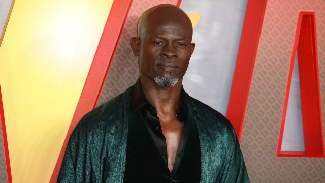 Djimon Hounsou at a UK screening of "Shazam! Fury of the Gods" in March 2023