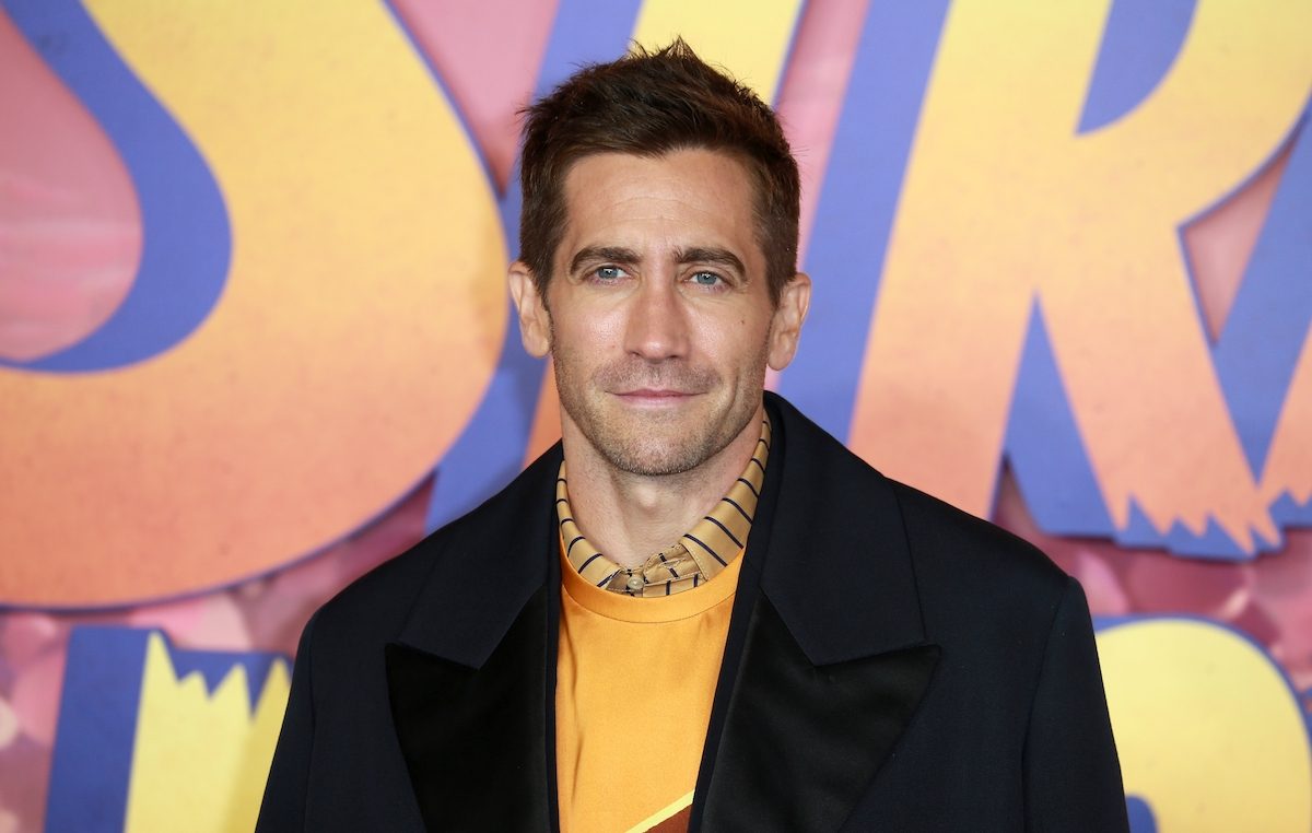 Jake Gyllenhaal at the premiere of "Strange World" in 2022