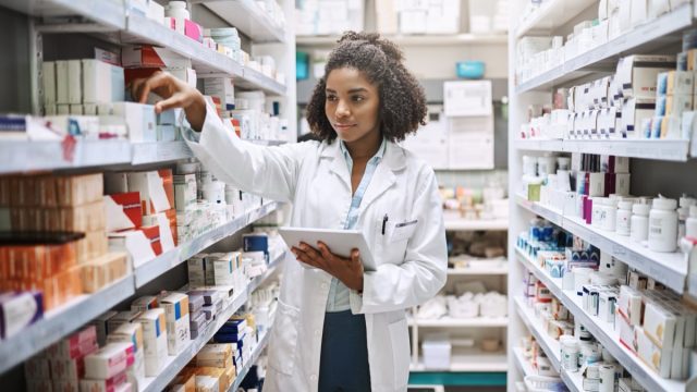 Never,Fear,,Your,Pharmacist,Is,Here.,Cropped,Shot,Of,An
