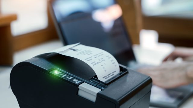 printing receipt