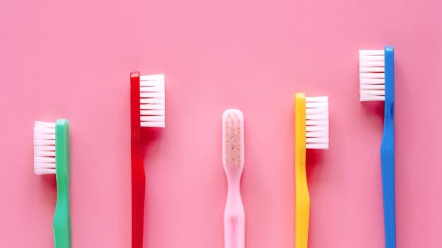 Solid Colored Toothbrushes