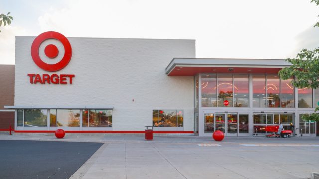 Target store in a Minneapolis suburb on a sunny day
