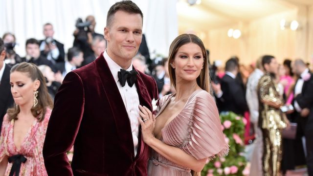 Tom Brady and Gisele Bündchen at the 2019 Met Gala