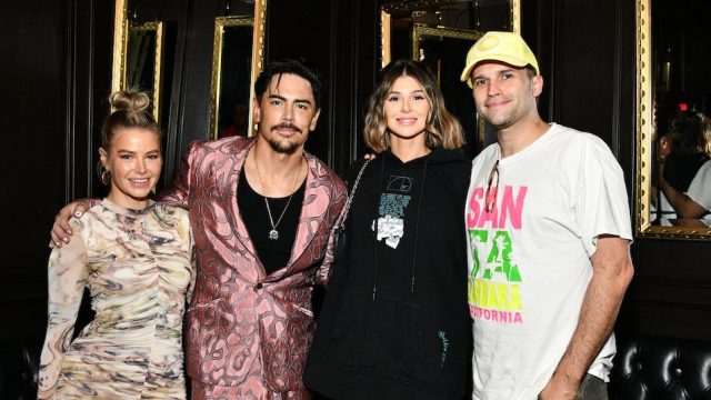 Ariana Madix, Tom Sandoval, Raquel Leviss, and Tom Schwartz in Los Angeles in 2021