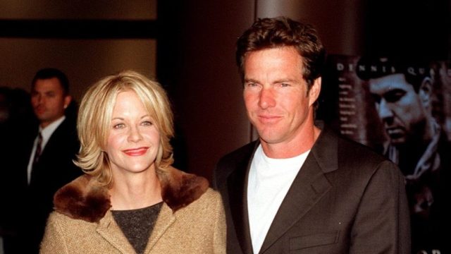 Meg Ryan and Dennis Quaid in 1998