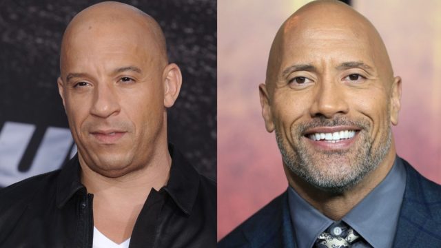 Vin Diesel and Dwayne Johnson