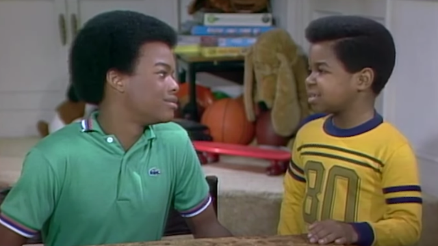 Todd Bridges and Gary Coleman on "Diff'rent Strokes"