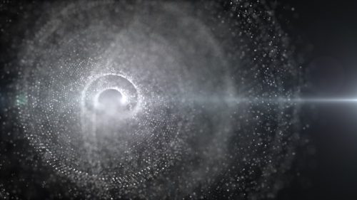 Dark matter particles background