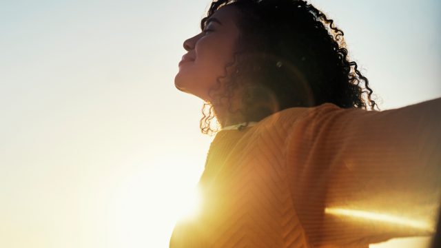 beautiful golden aura