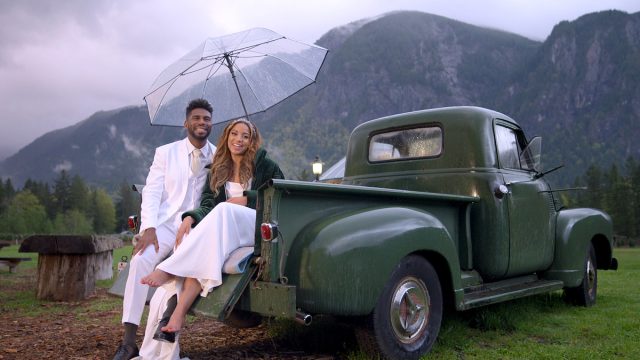 Brett and Tiffany on "Love Is Blind"