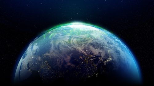 Abstract Earth in Space and Galaxy