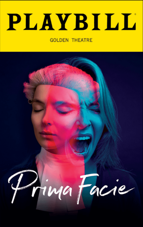 Prima Facie Playbill