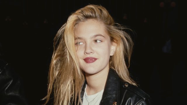 Drew Barrymore at the premiere of "Longtime Companion" circa 1990