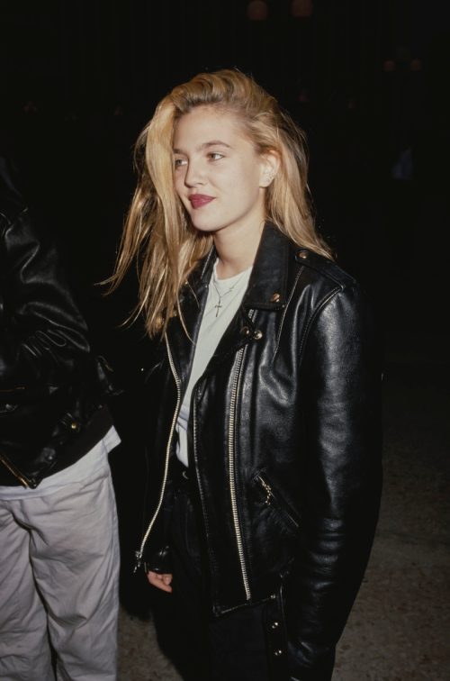 Drew Barrymore at the premiere of "Longtime Companion" circa 1990