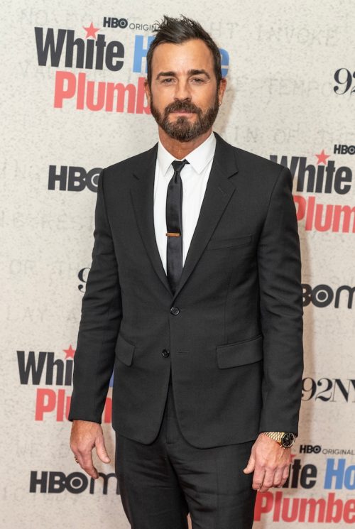 Justin Theroux at the premiere of "White House Plumbers" in April 2023