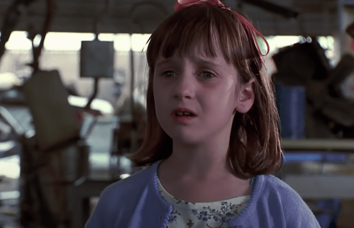 Mara Wilson in "Matilda"