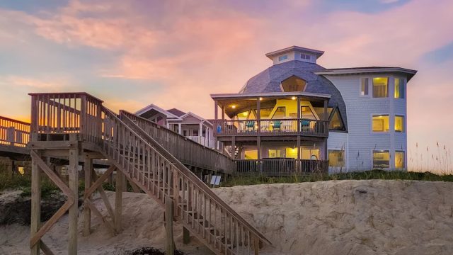 The Dome Home Vrbo beach vacation rental in NC