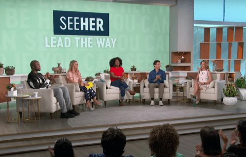 The hosts of "The Talk" during an April 2023 episode