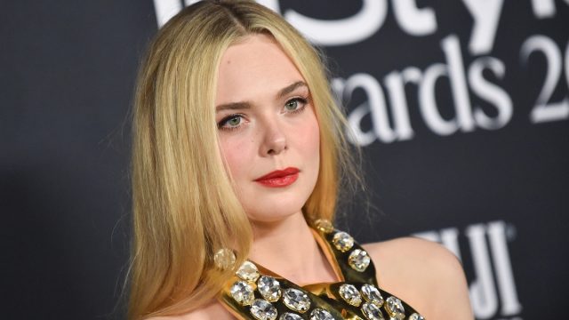 Elle Fanning at the 2021 InStyle Awards