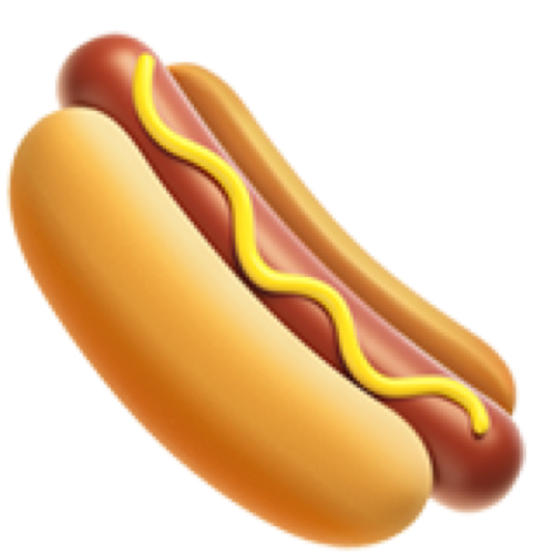 hotdog emoji