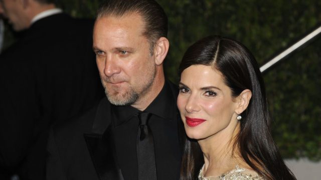Jesse James and Sandra Bullock at the 2010 Vanity Fair Oscar Party