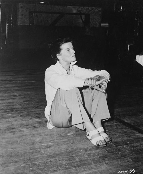 Katharine Hepburn circa 1956